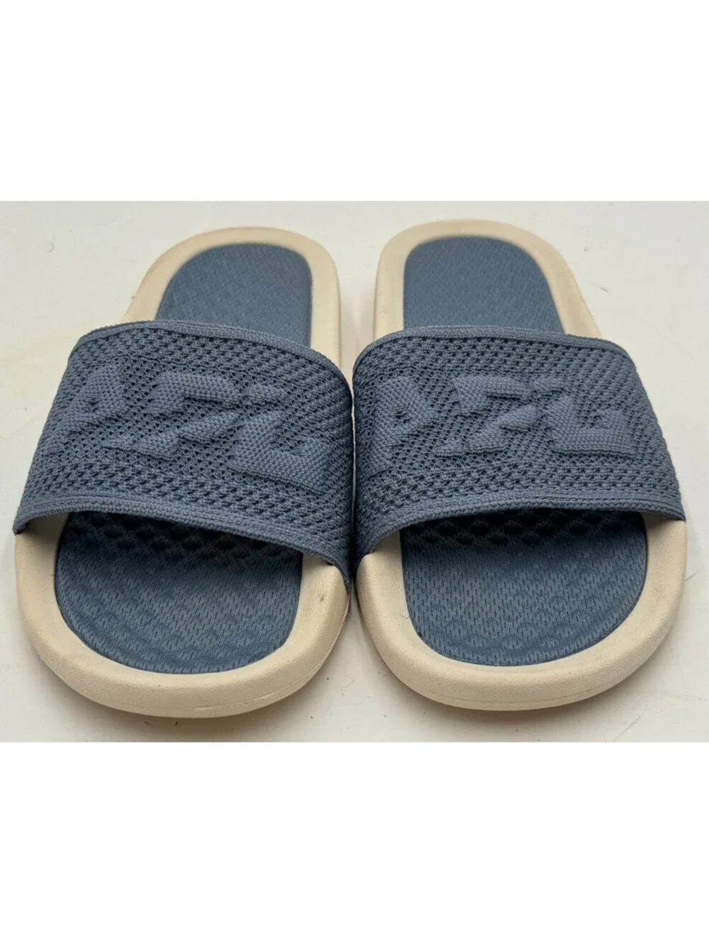 APL Athletic Propulsion Labs Techloom Slide Women's 6 Blue Slip On Sandal 0422XC